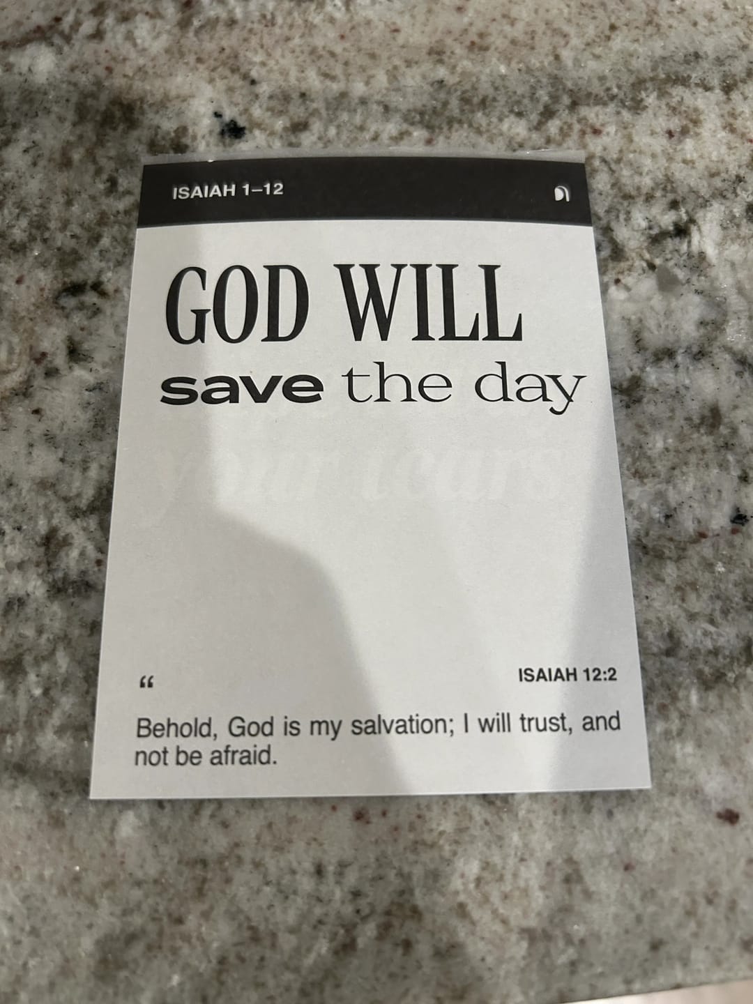 Customer photo review of God Will