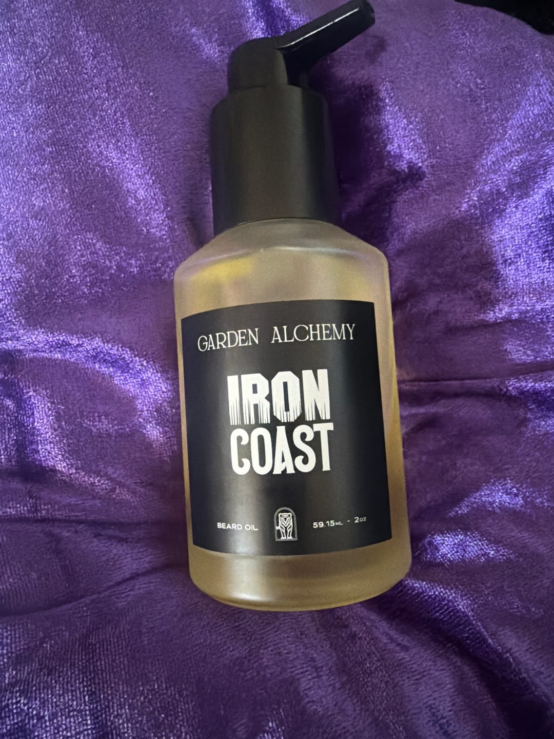 Customer photo review of IRON COAST BEARD & BODY OIL