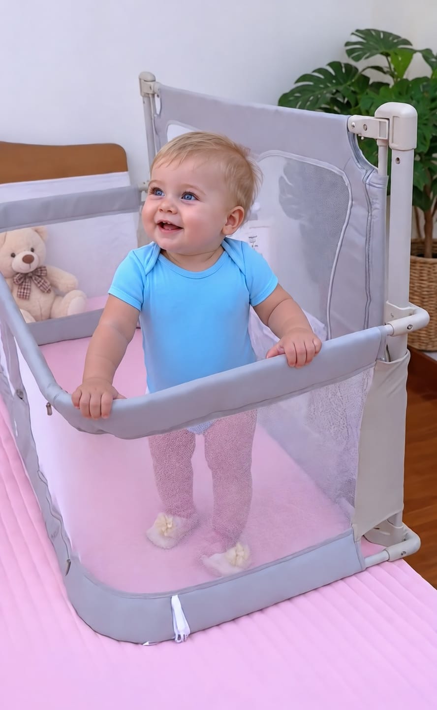Customer photo review of Faltbares Beistellbett