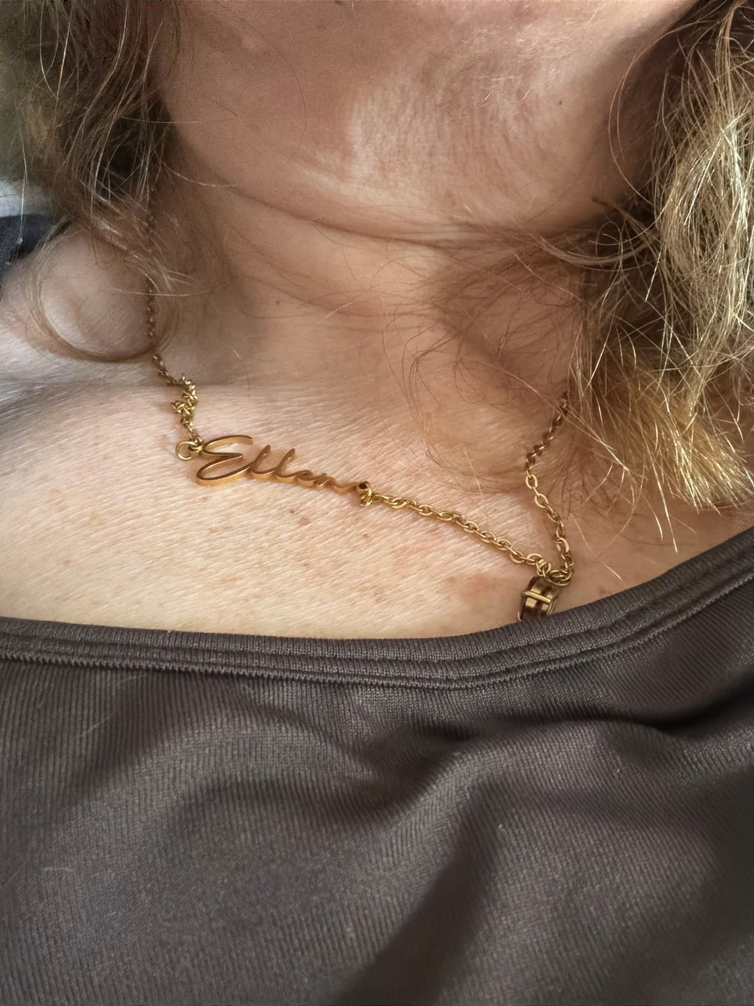 Customer photo review of Lucce Signature Necklace