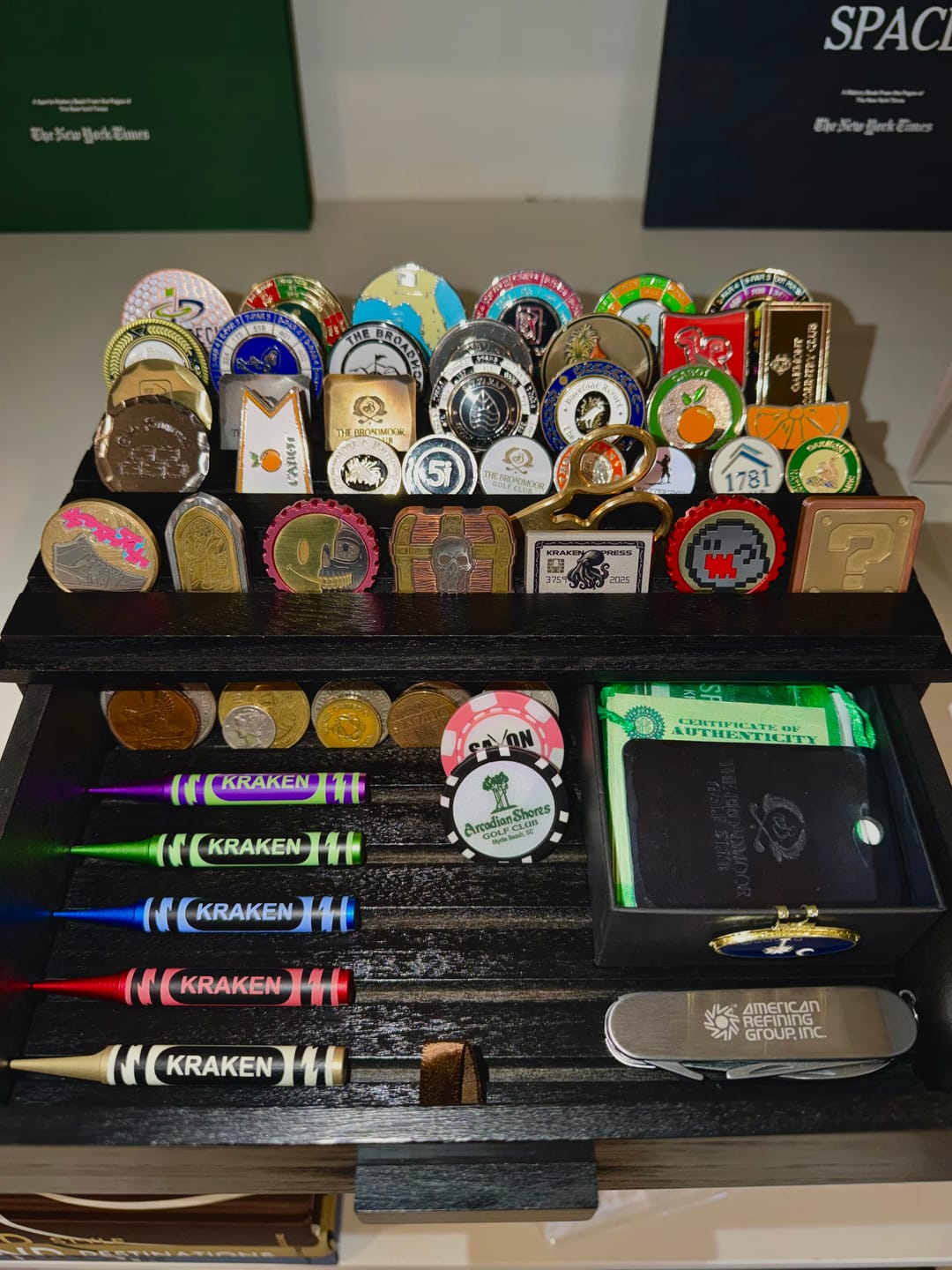 Customer photo review of Red Birdie Crayon Pitch Tool