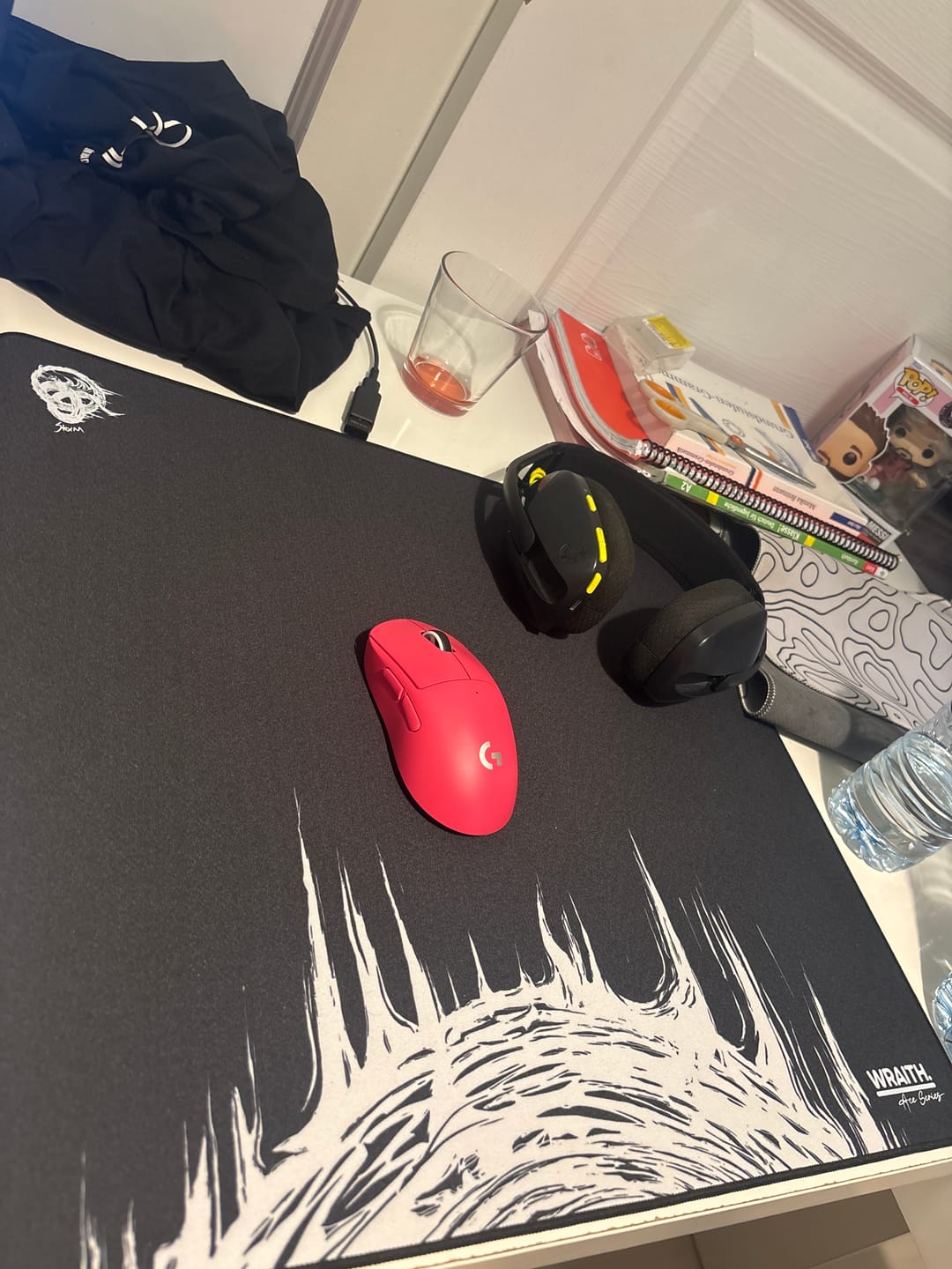 Customer photo review of Wraith Ace Series Poron Mousepad