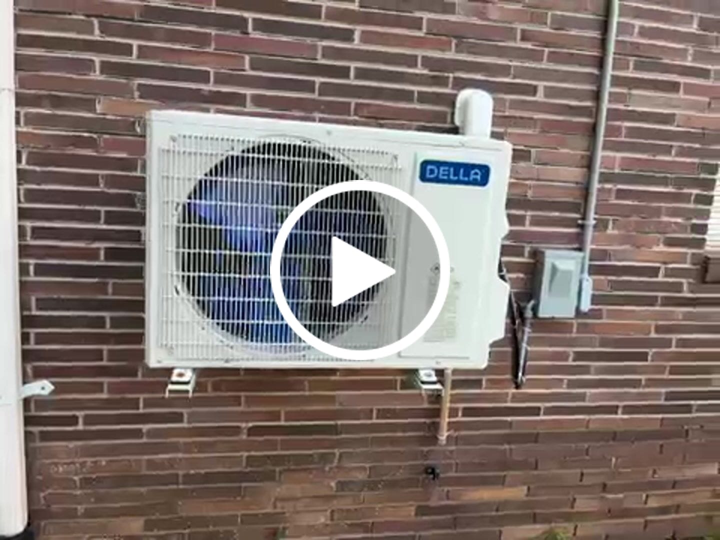 Customer video review of DELLA Serena CloudAir Series 18000 BTU 22 SEER2 Mini Split Heat Pump AC - Up to 1000 Sq.Ft.