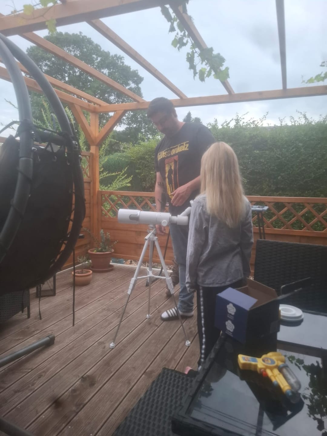 Customer photo review of Digitales Okular für Astroscope