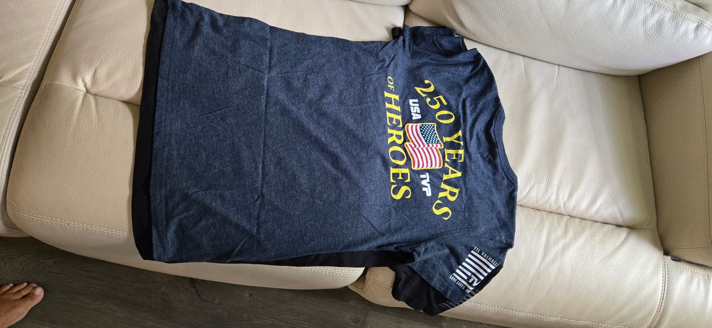 Customer photo review of 250 Years of Heroes - Women's