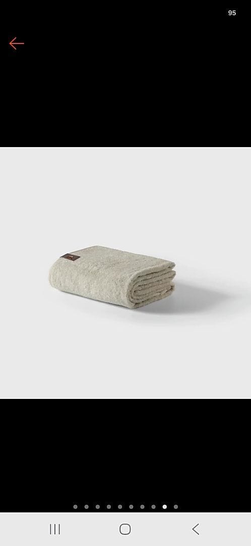 Customer photo review of Premium Copper Bath Towel | Antibacterial