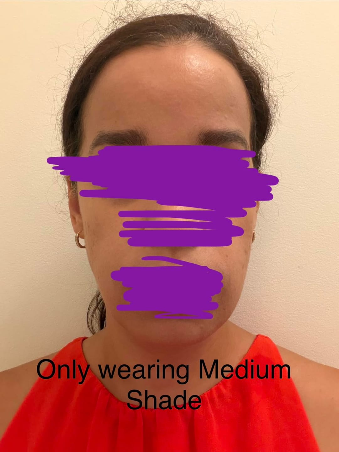 Customer photo review of TrueTone CC Serum