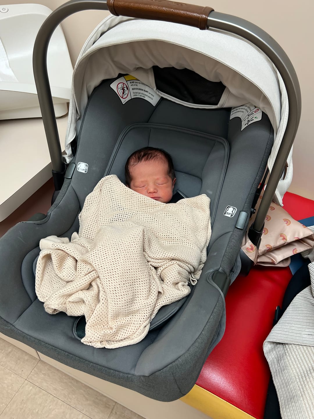 Customer photo review of Nestling Baby™ Nursing Cover
