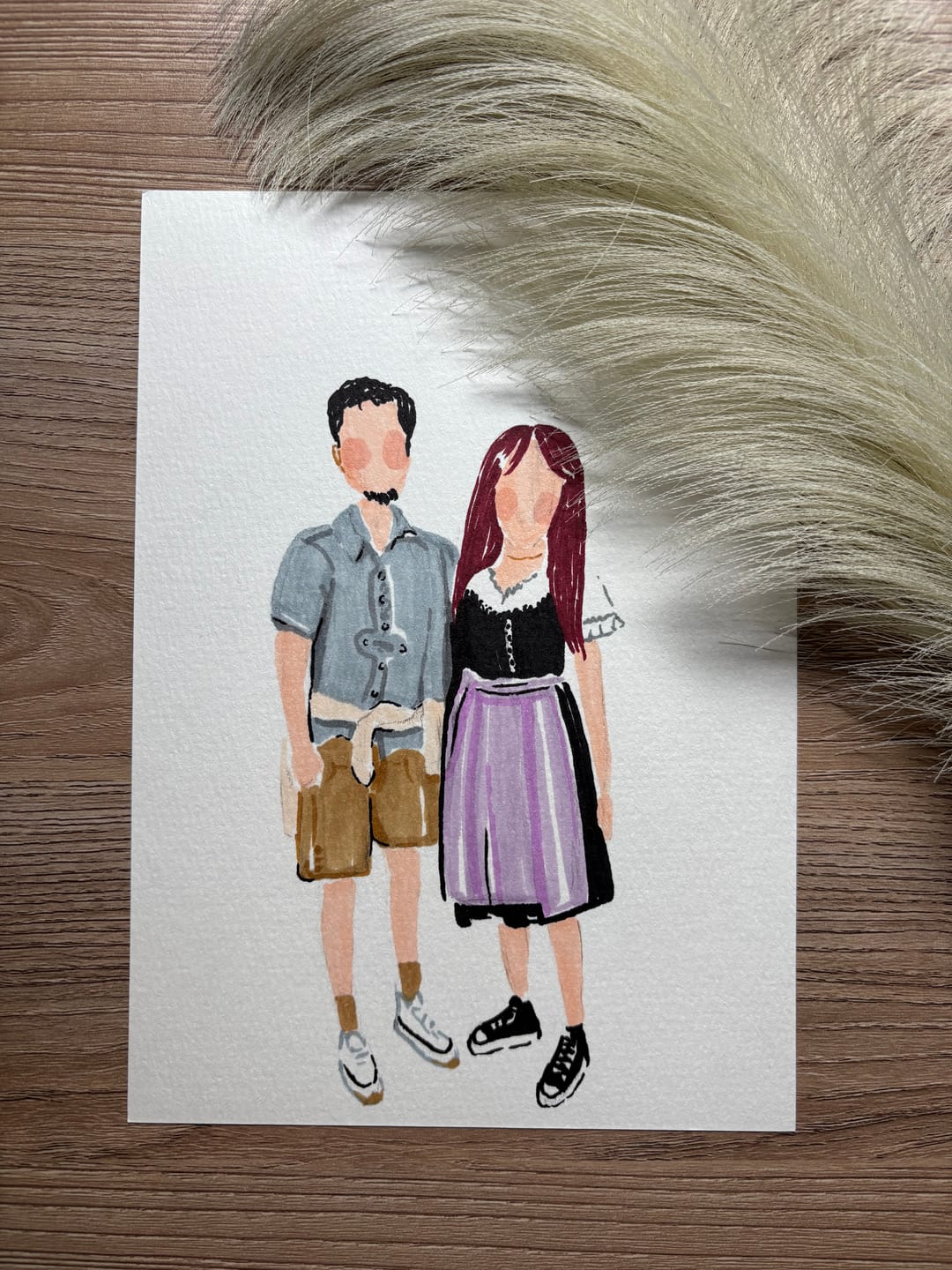 Customer photo review of Ohuhu Honolulu 120 Colors Dual Tips Alcohol Art Markers (New Color Codes)