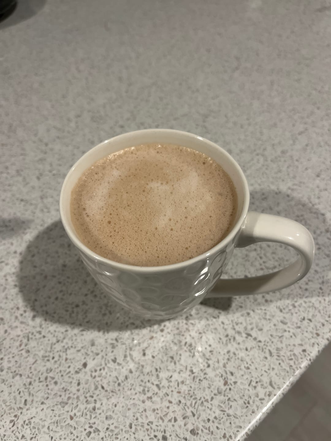 Customer photo review of Chocolate Bone Broth Powder
