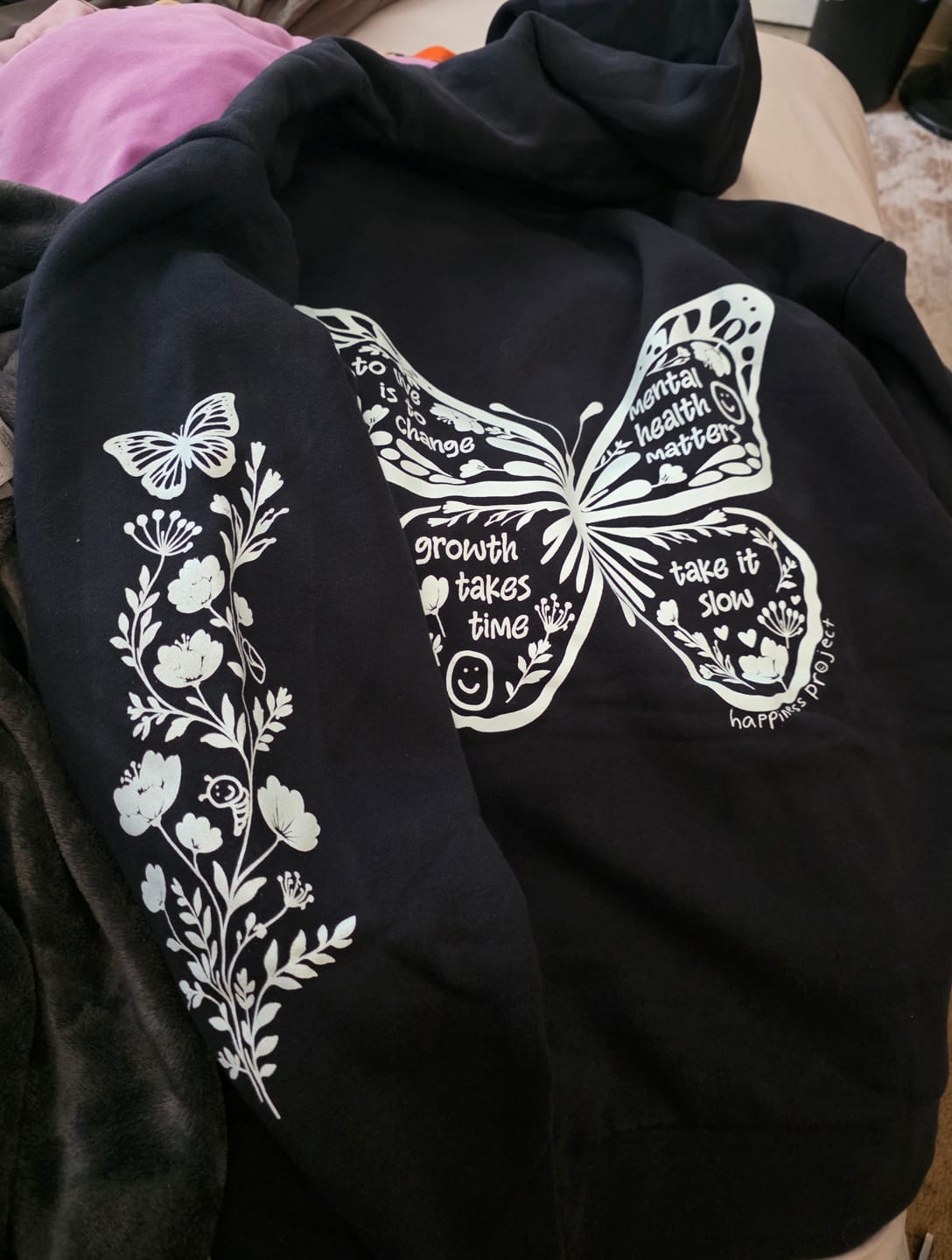 Customer photo review of Butterfly Hoodie
