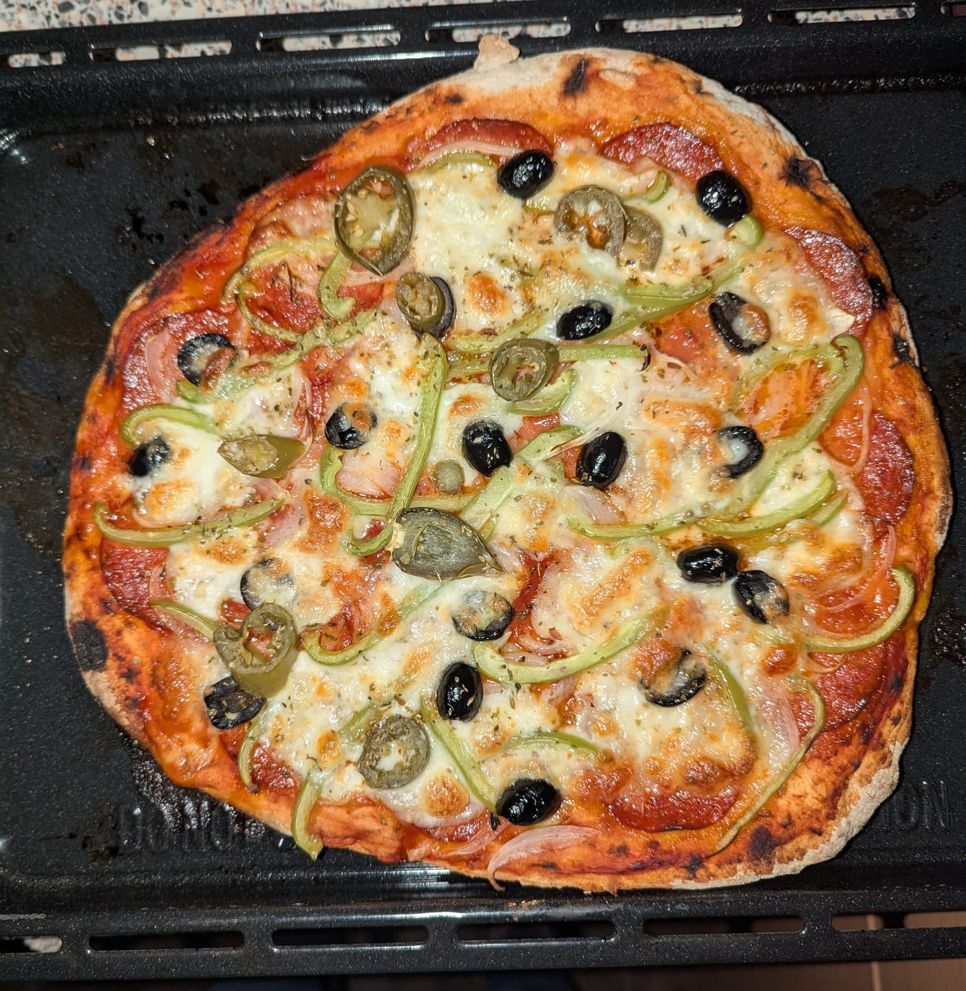 Customer photo review of Sourdough Pizza Bases