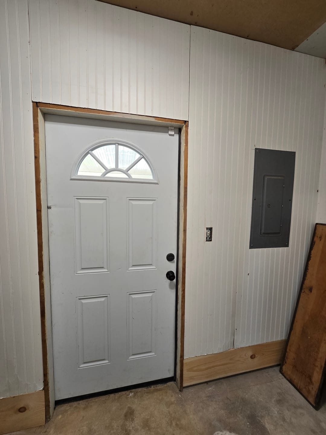 Customer photo review of Clear Sunburst Glass and Frame Kit (Fanlite)
