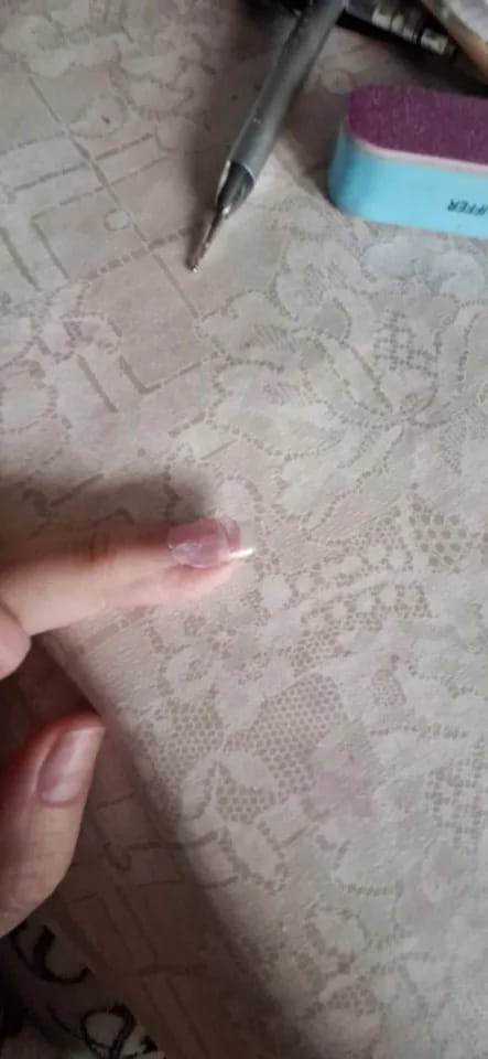 Customer photo review of Removedor de gel de uñas