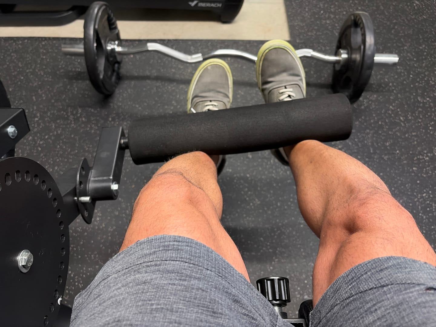 Customer photo review of Leg Extension Curl Machine