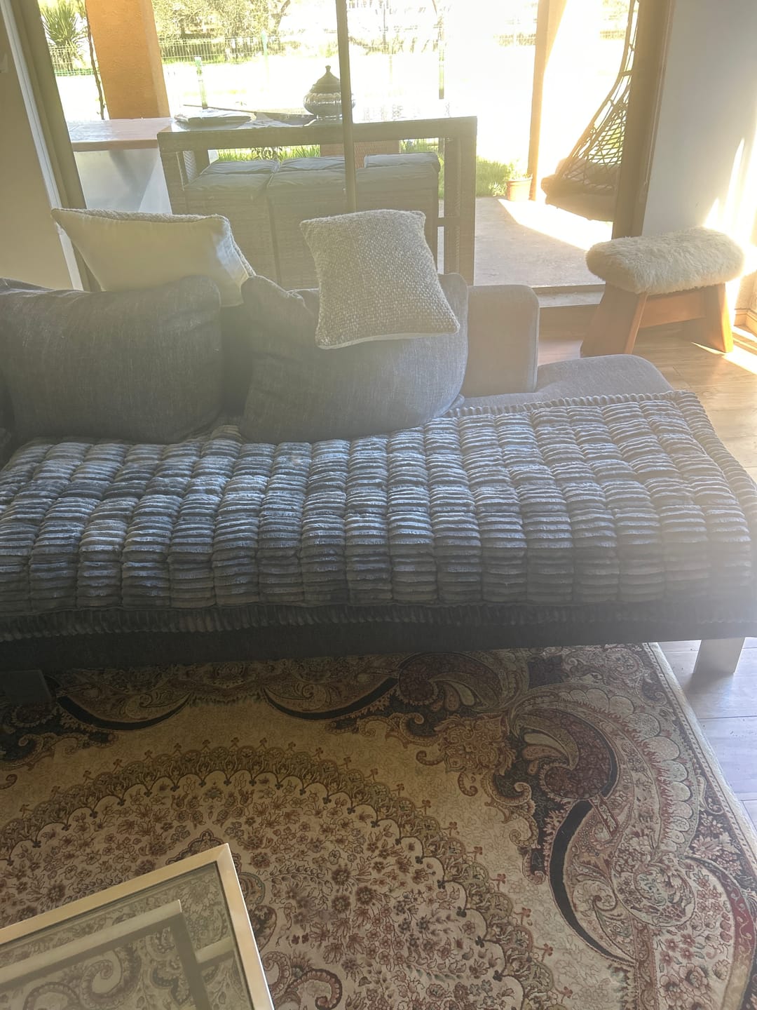 Customer photo review of Majestuoso · Protector Premium para Sofá