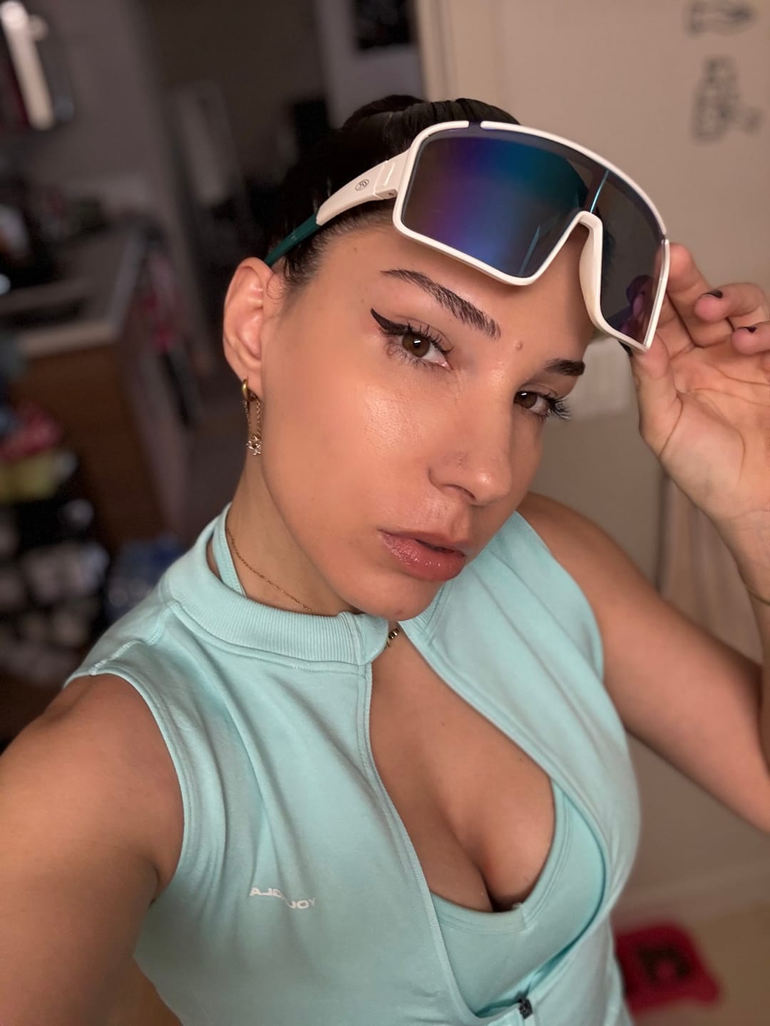 Customer photo review of W4342 - Pulse Seamless Zip Tank