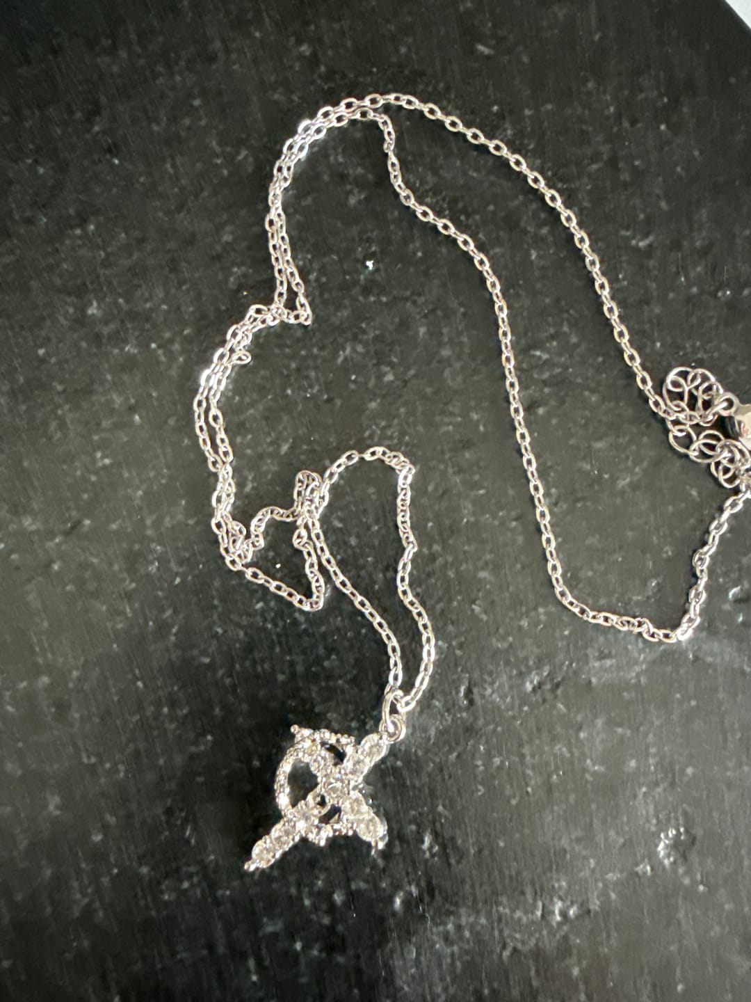 Customer photo review of Collier Croix Couronne de Foi
