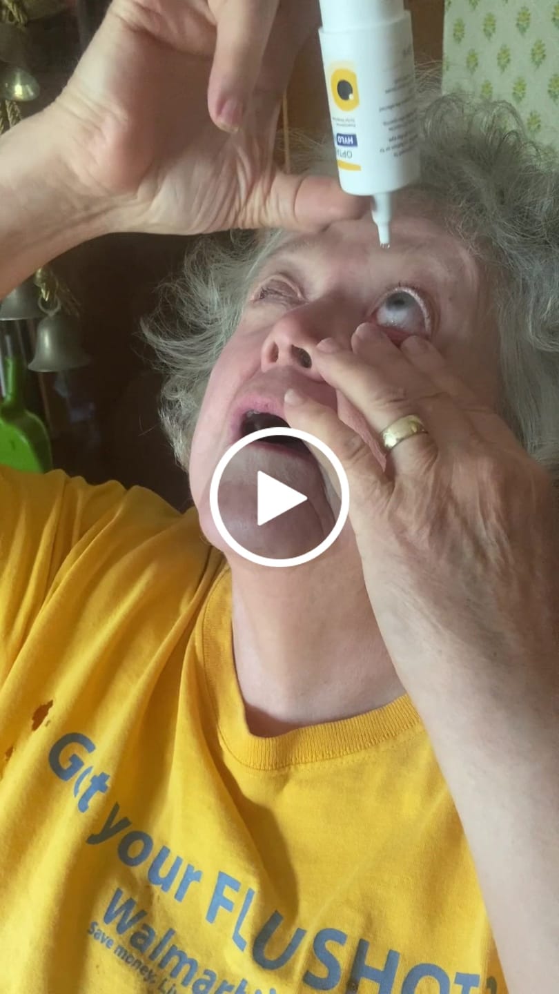 Customer video review of OPTASE® HYLO Relief™ Dry Eye Drops
