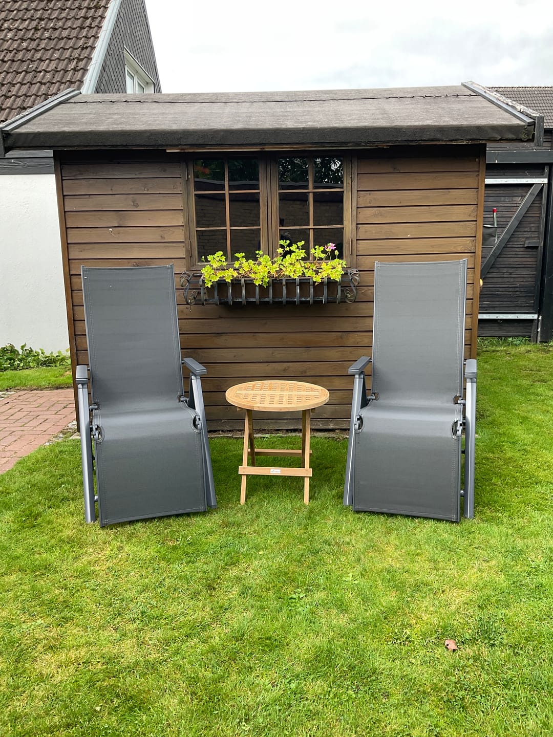 Customer photo review of Kleiner Gartentisch Bali, rund 50 cm