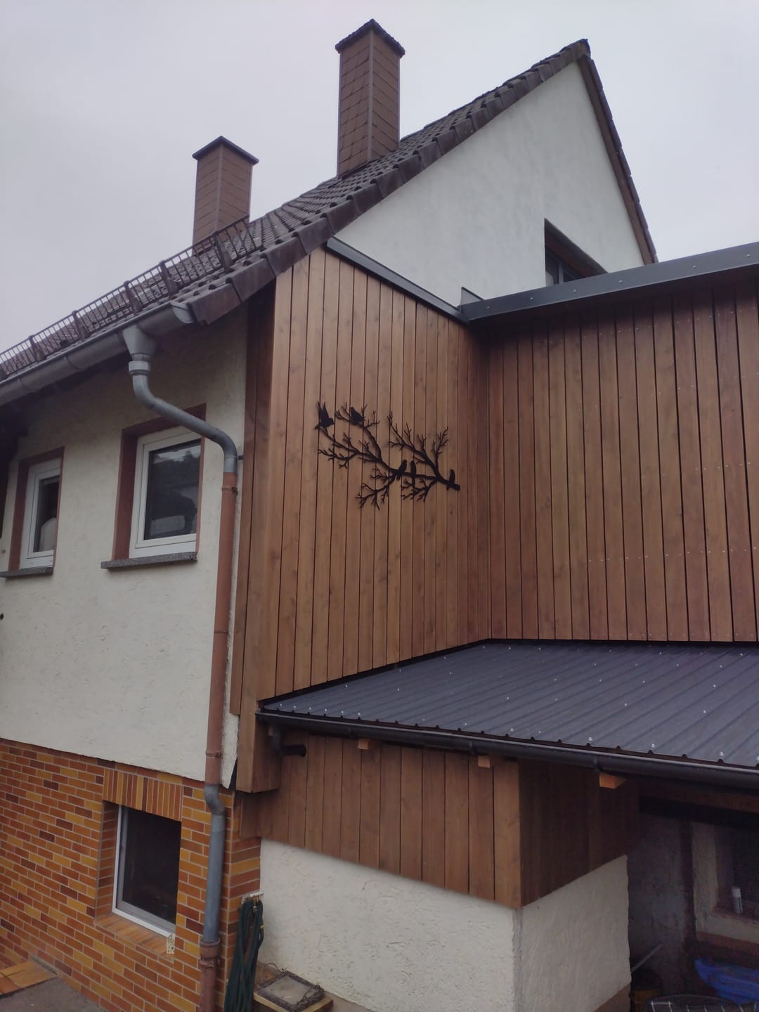 Customer photo review of Décoration murale en métal moderne - Oiseaux sur branche (V.02)
