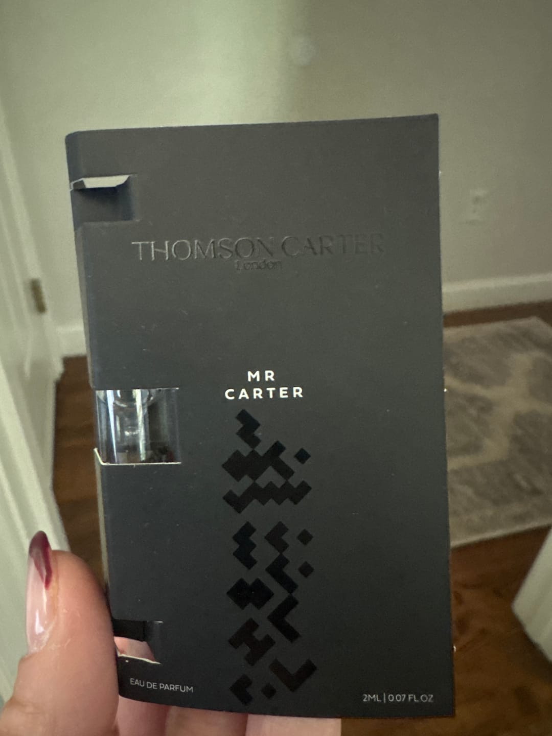 Customer photo review of Mr Carter | Eau de Parfum | 2ml