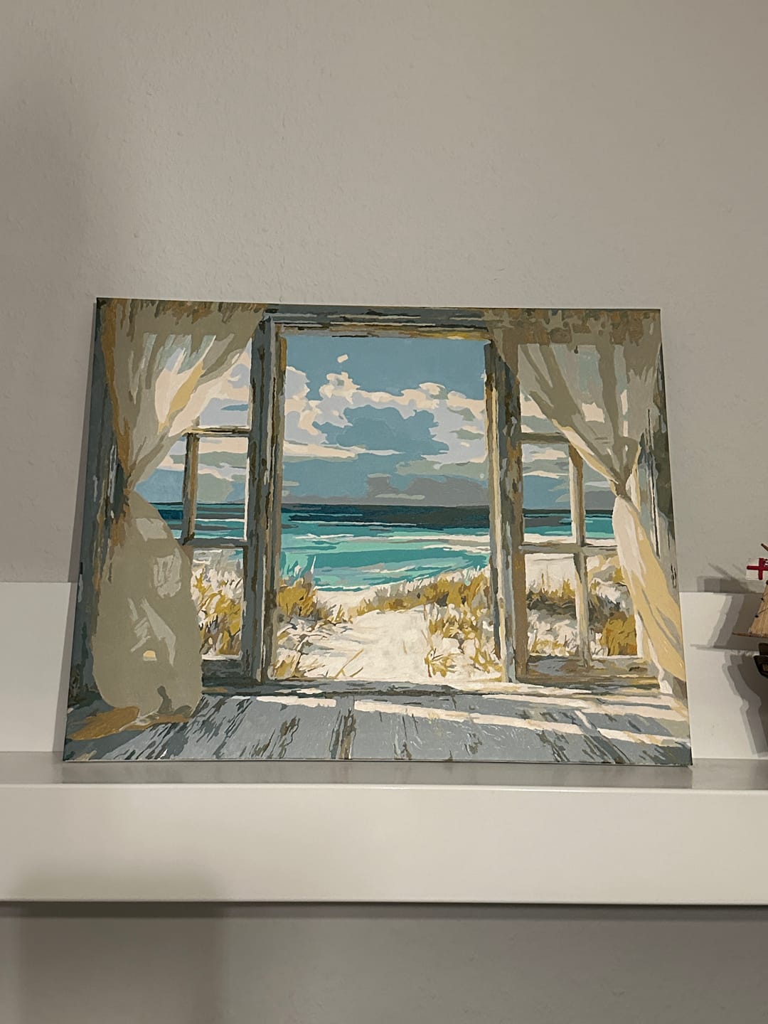 Customer photo review of Malen nach Zahlen - Flüstern der Küste
