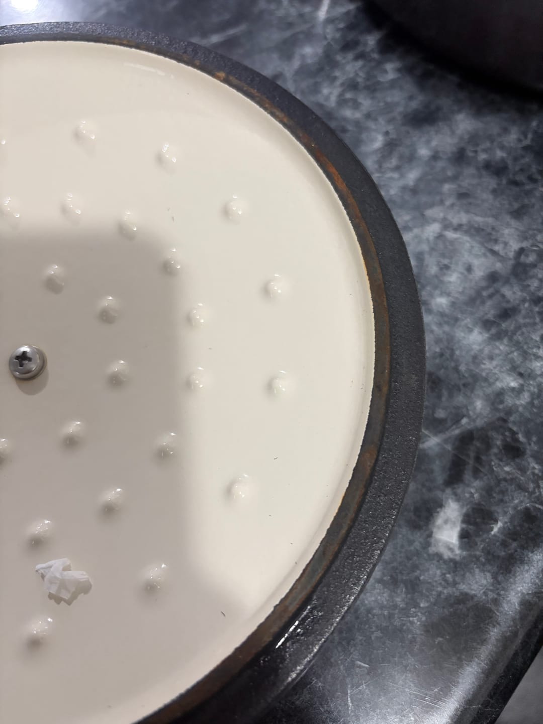 Customer photo review of Juego De Ollas Hierro Fundido Esmaltado Bateria De Cocina 8 Piezas