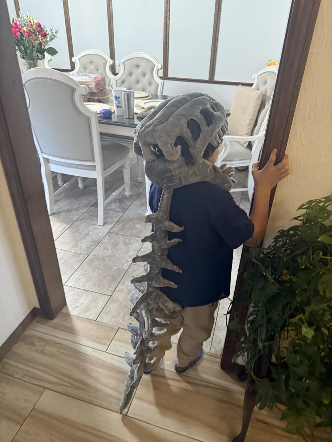 Customer photo review of Ashton SnuggleSaurus
