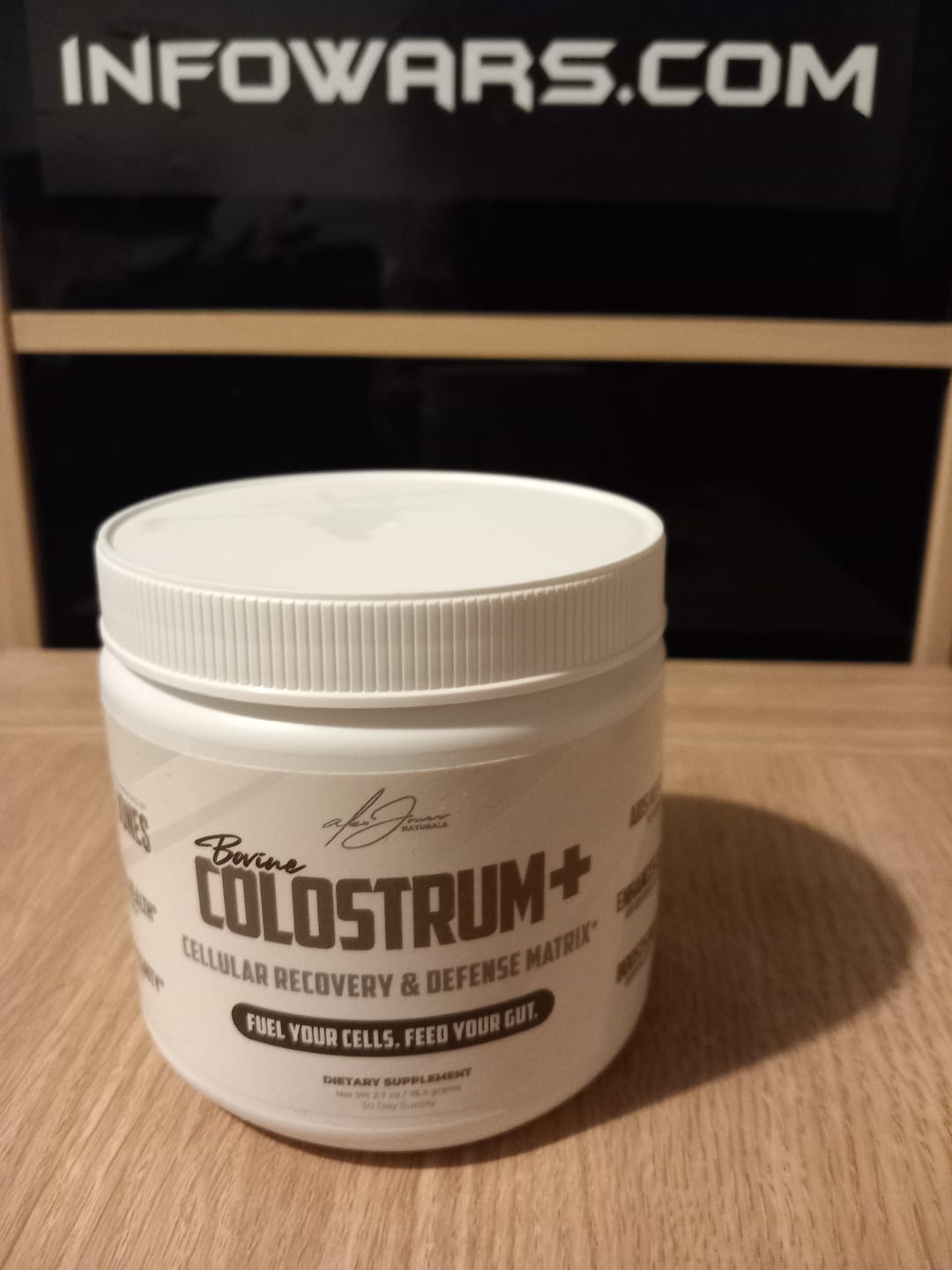 Customer photo review of Bovine Colostrum+ - Cellular Recovery & Defense Matrix (2.5 oz) (30 Servings).