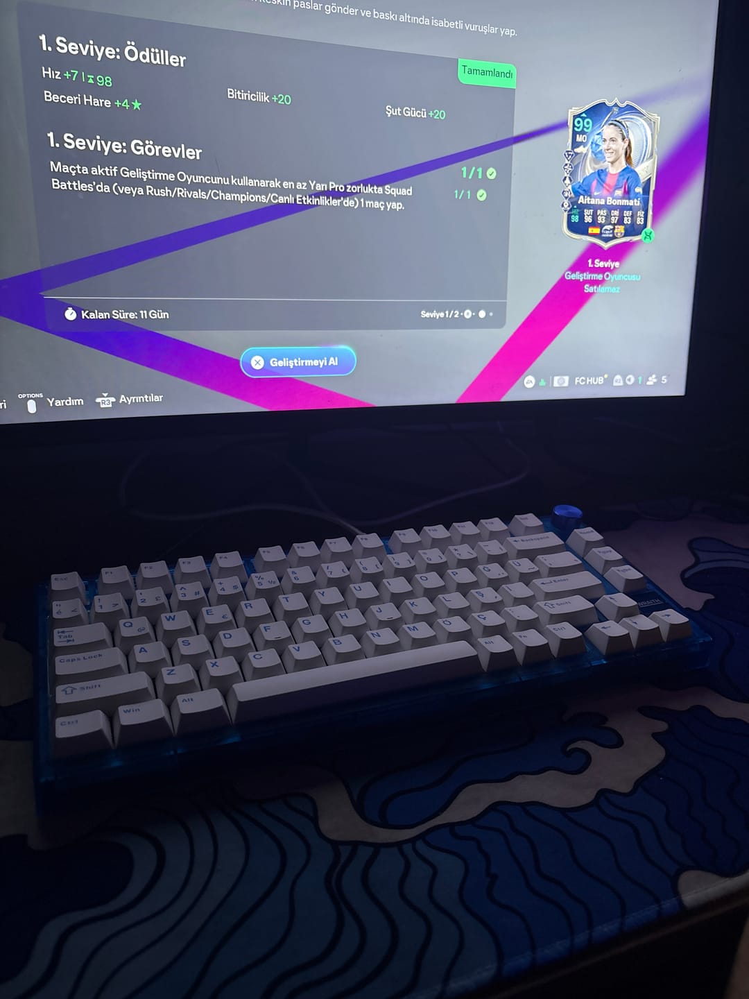 Customer photo review of Wraith W75 V2 Klavye (Manyetik Switch / HE)