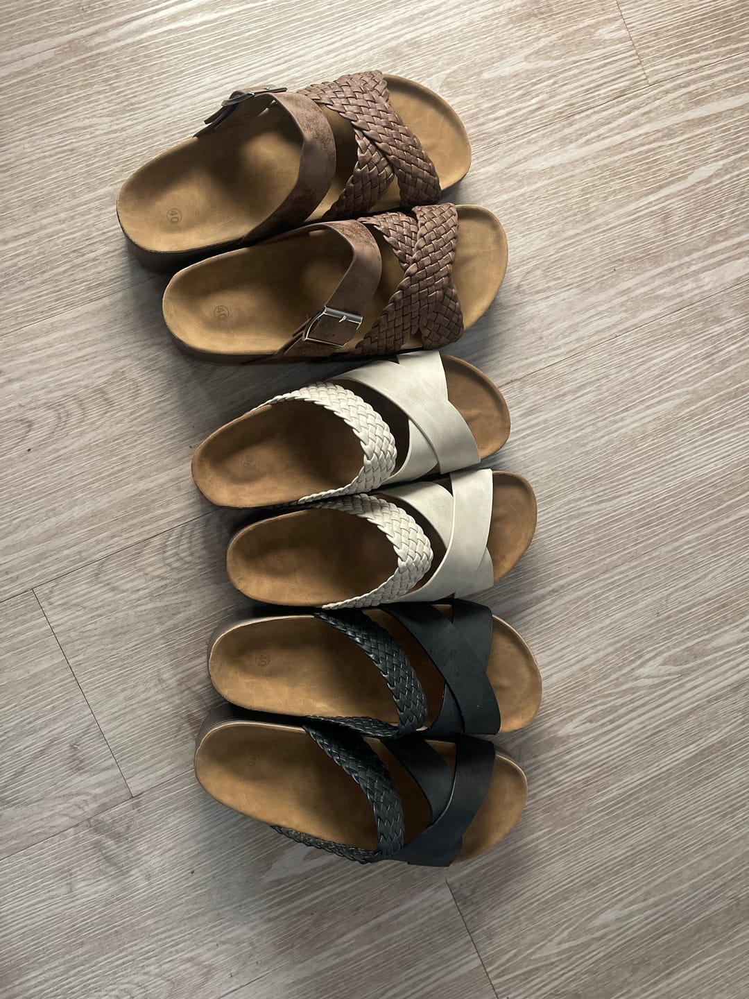 Customer photo review of Signature Sandal | White