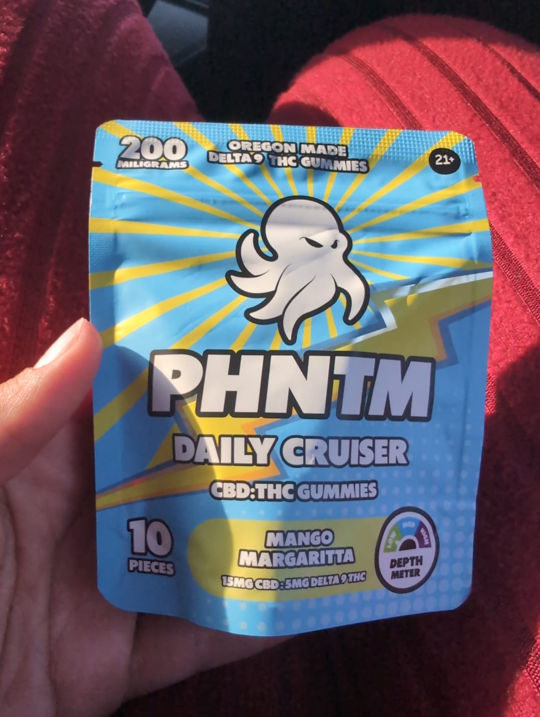 Customer photo review of Daily Cruiser CBD+THC