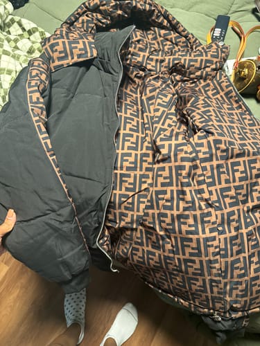 Customer photo review of Fendey reversible jacket