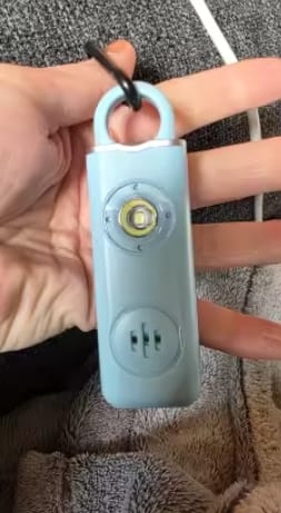 Customer photo review of Alarma de seguridad personal