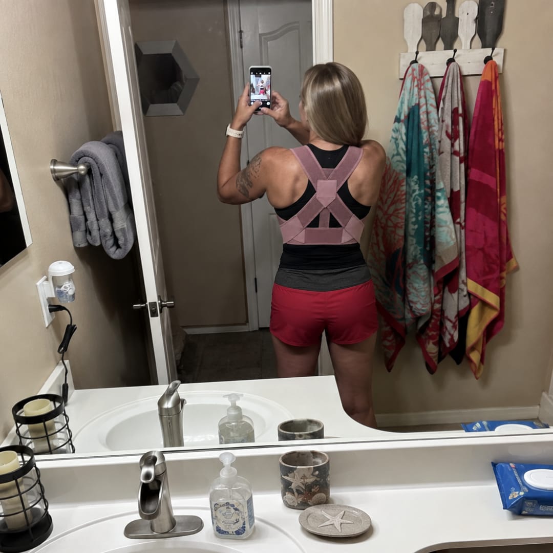 Customer photo review of AirCore Posture Corrector