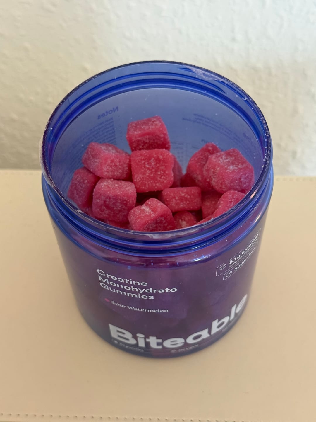 Customer photo review of Creatine Monohydrate Gummies