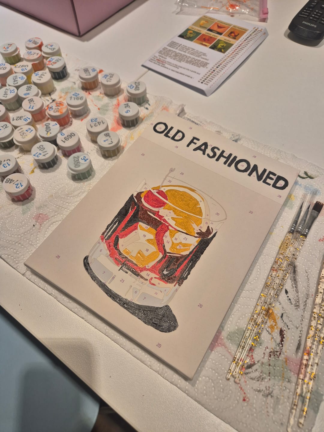 Customer photo review of 6 Mini Paintings - Cocktail Deluxe Set