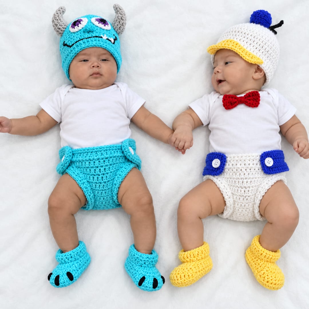 Customer photo review of CozyCuties™ Baby Outfit Set