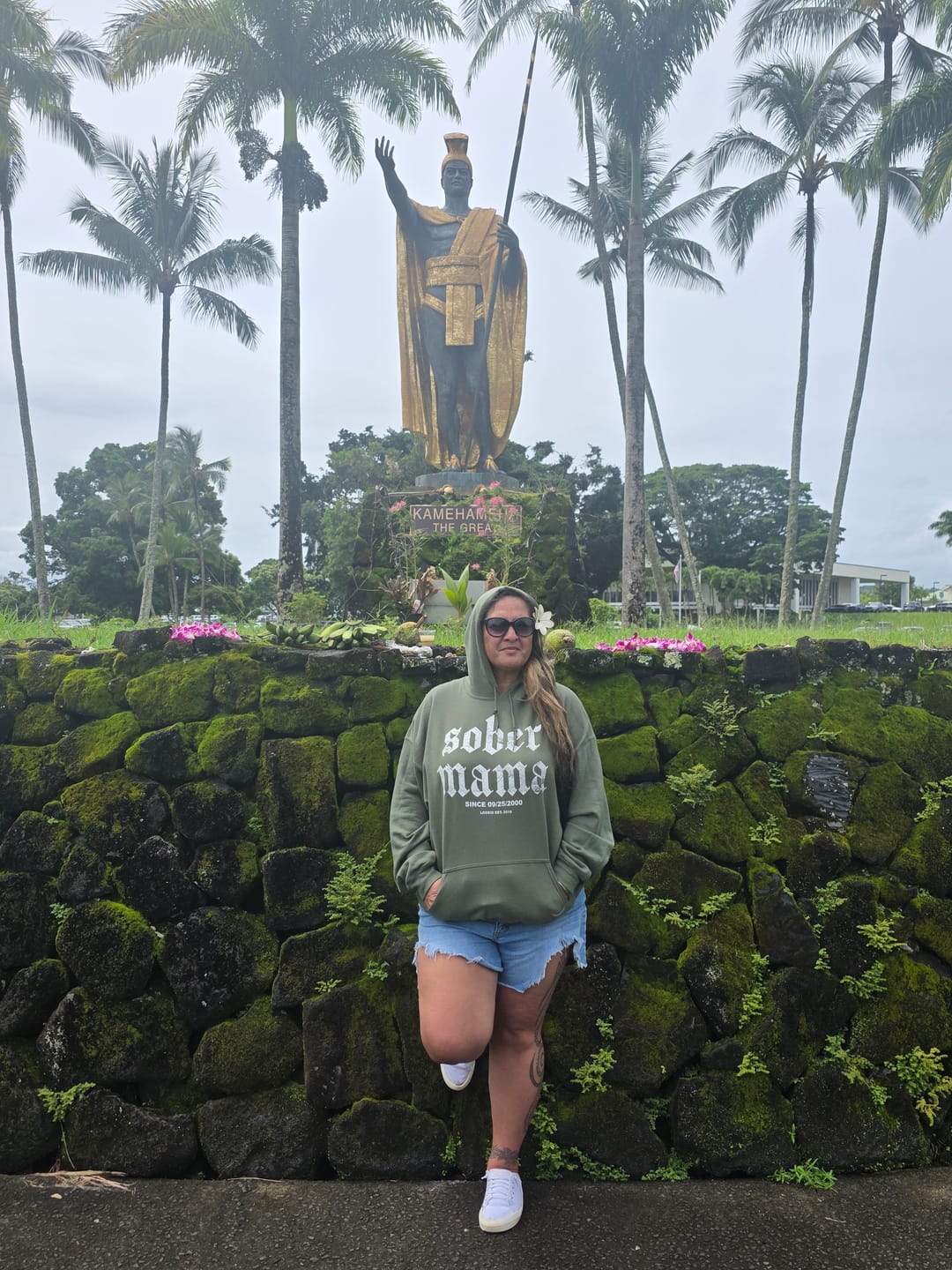 Customer photo review of Recovery Hoodie | Women's Sober Mama