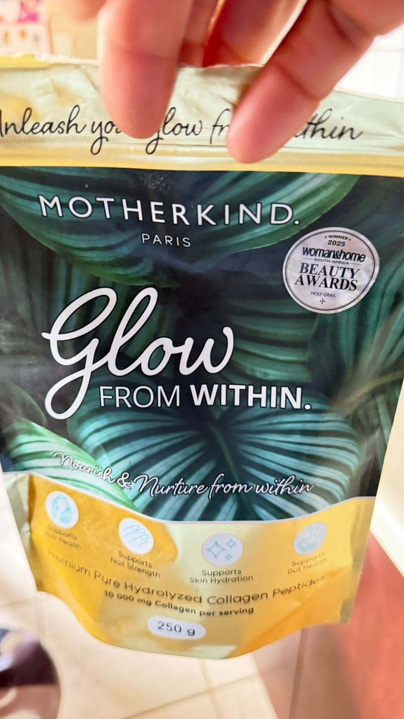 Customer photo review of Glow From Within Collagen Starter Kit