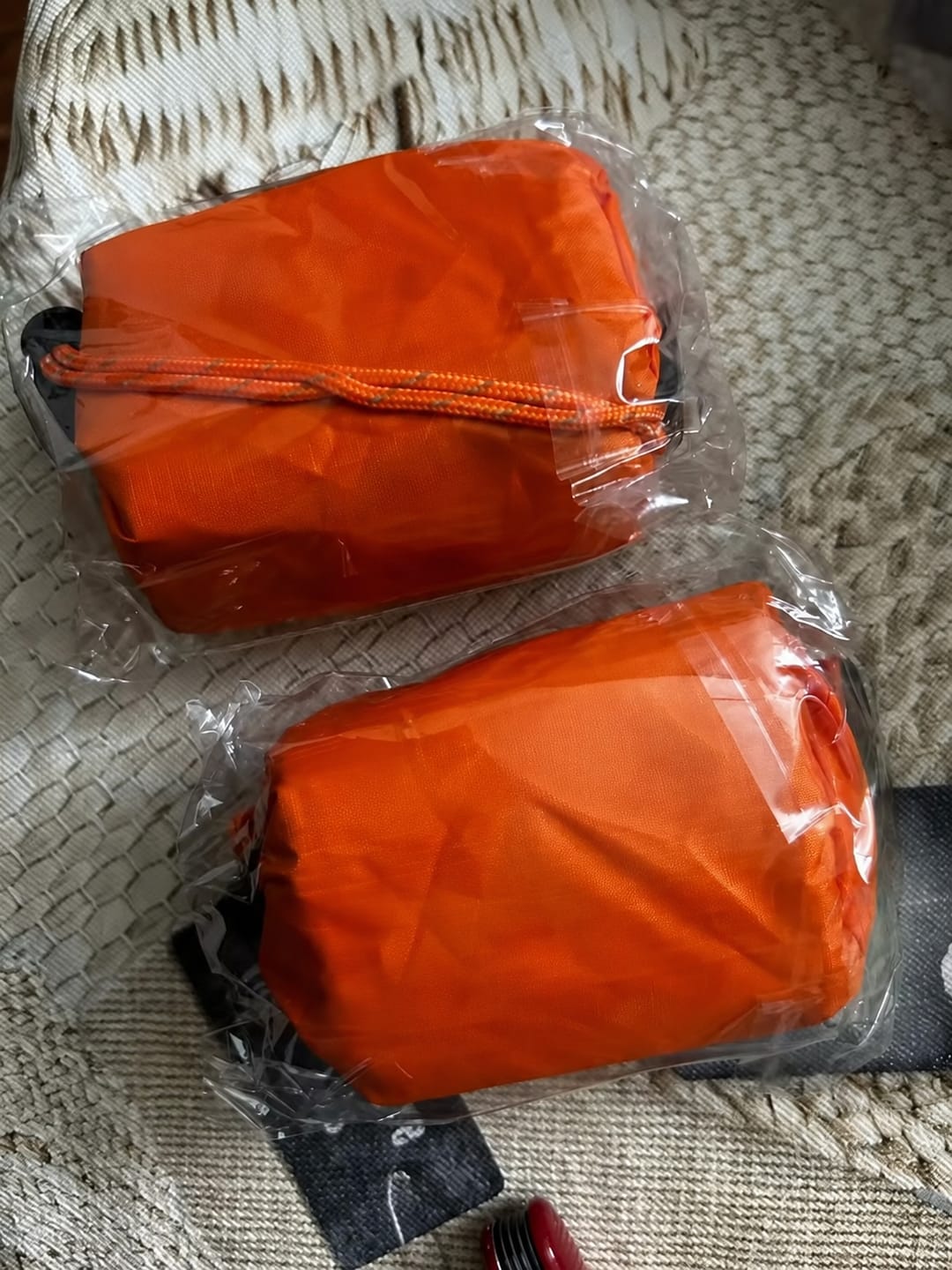 Customer photo review of Saco Vivac Térmico de Emergencia