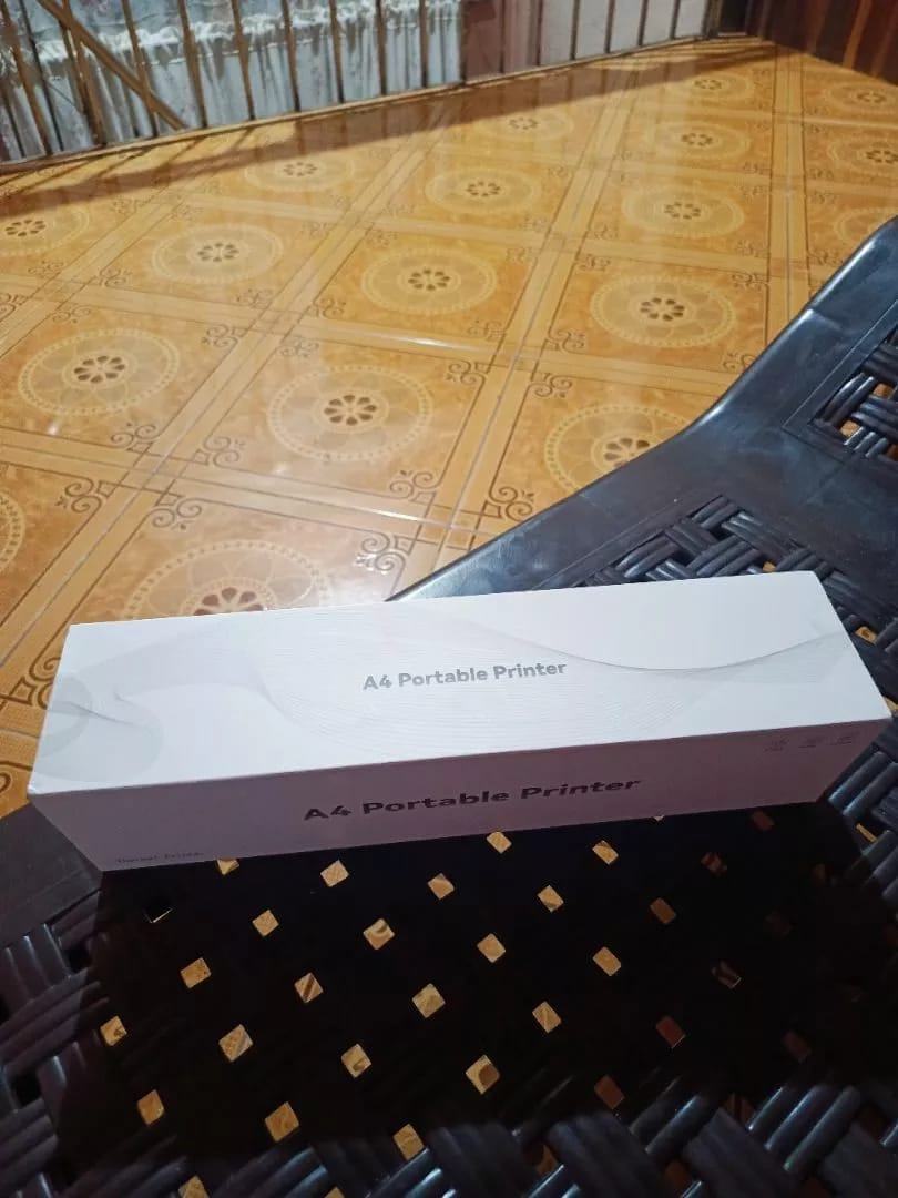 Customer photo review of 🖨️ HPRT INKLESS PORTABLE A4 THERMAL PRINTER