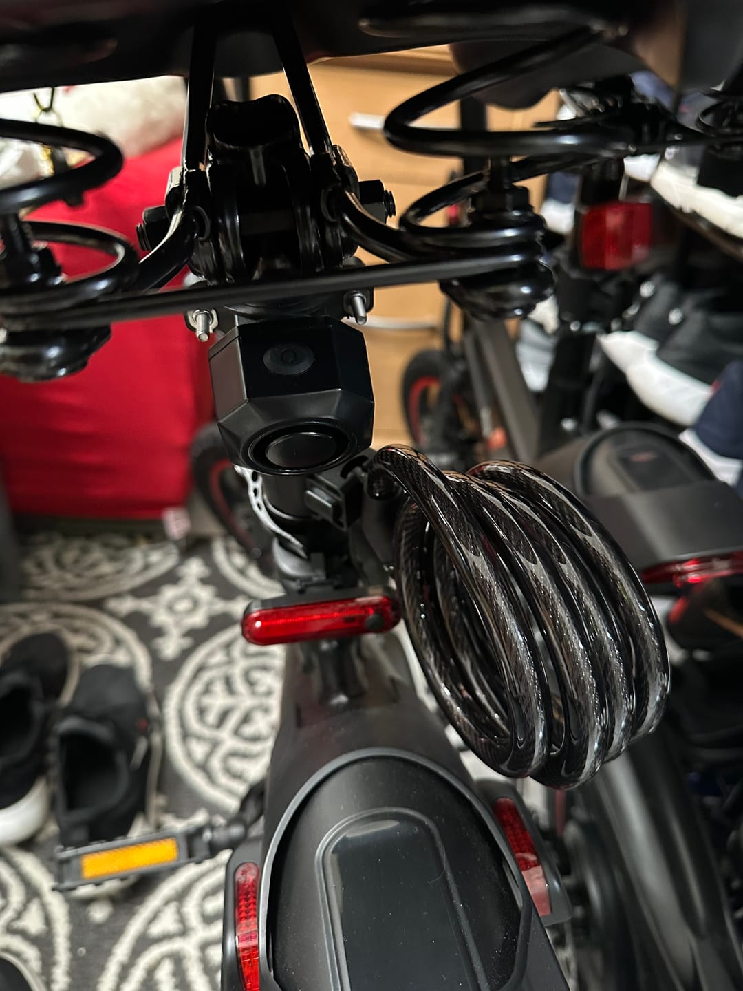 Customer photo review of Anti-Theft Alarm for Electric Scooters & Electric Bike