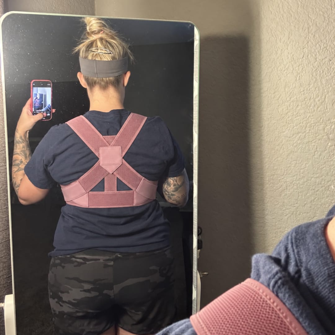 Customer photo review of AirCore Posture Corrector