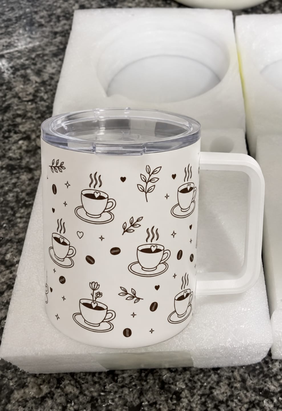 Customer photo review of Workday Fuel Insulated Mug
