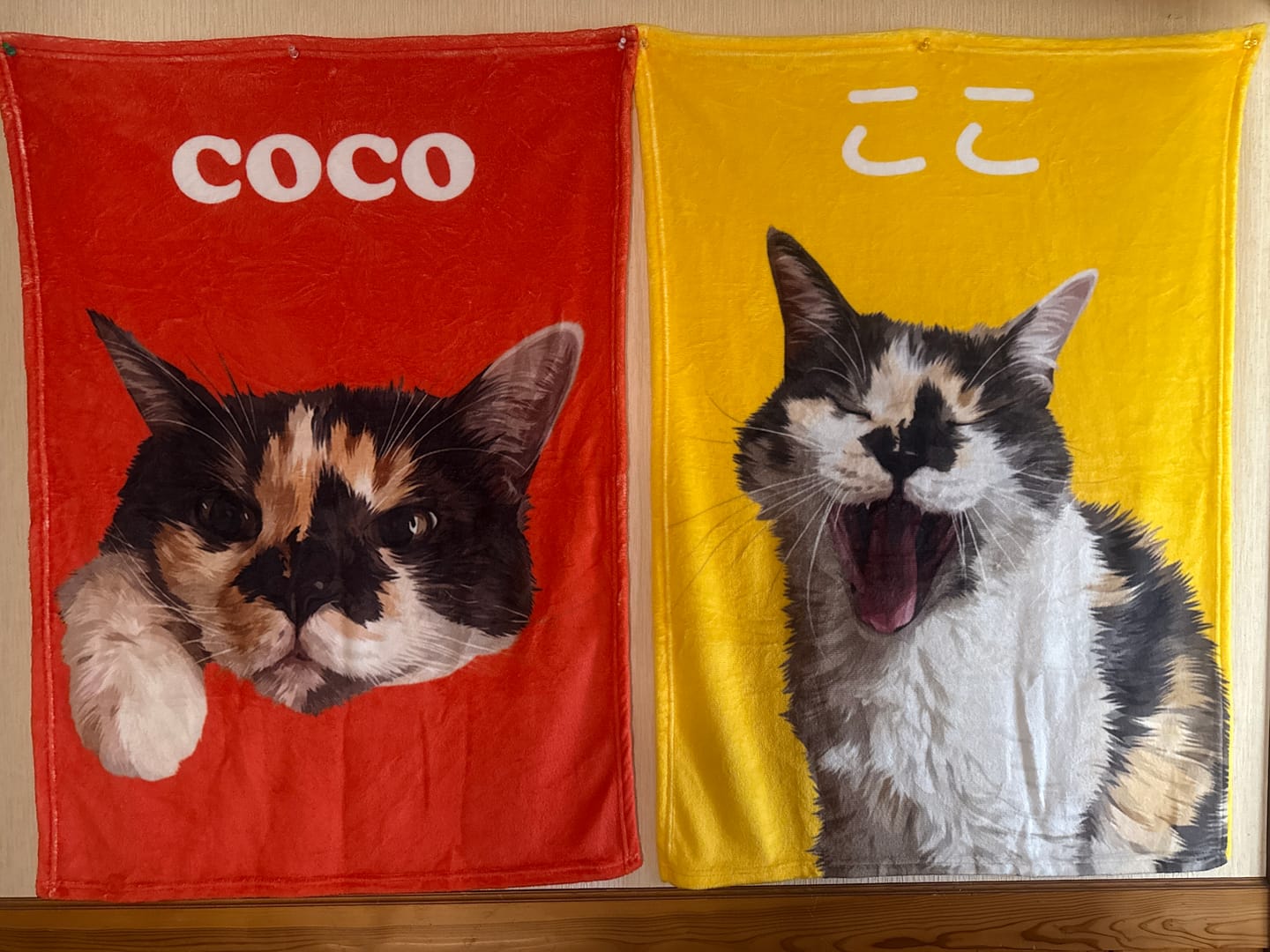 Customer photo review of Petcanva©オーダーメイド ペット似顔絵【3点セット】