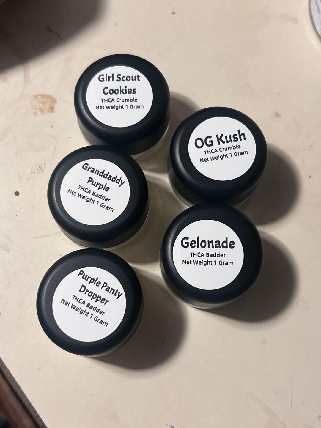 Customer photo review of Girl Scout Cookies | THCA Crumble