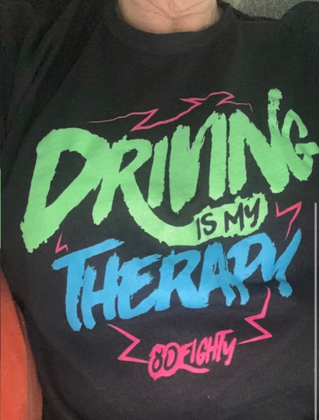 Customer photo review of 80Eighty® Therapy Shirt