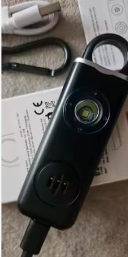 Customer photo review of Alarma de seguridad personal